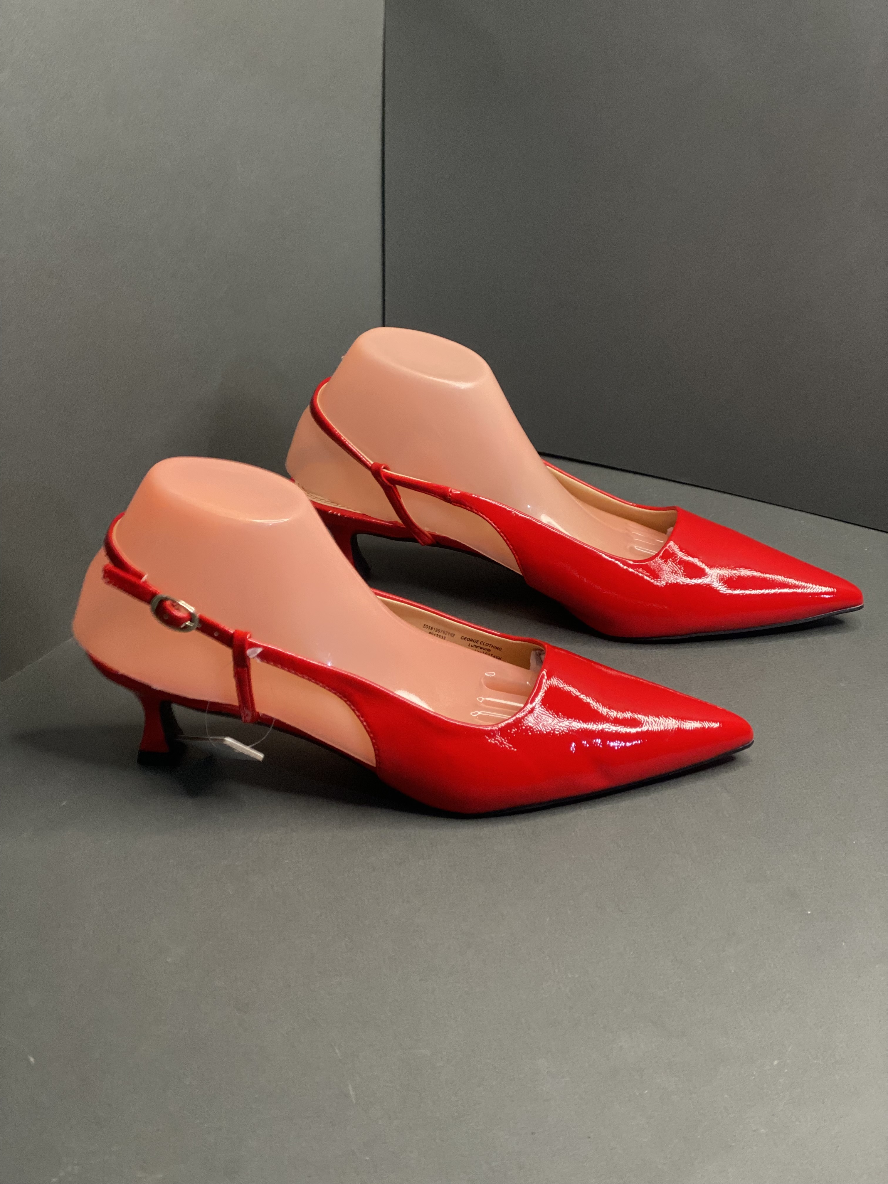 کفش مجلسی پاشنه بلند رویه براق انگلیسی